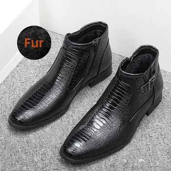 40-46 men Winter boots Warm Plush snow boots Brand vintage fashion Comfortable High Quality Ankle boots Warmest men winter shoes
40-46 men Winter boots Warm Plush snow boots Brand vintage fashion Comfortable High Quality Ankle boots Warmest men winter shoes