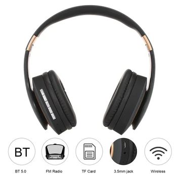 BK-11 Wireless Headphones Bluetooth 5.0 Headset Fashionable Head-Mounted Earphone Foldable Support FM Radio TF Card With Microph
BK-11 Wireless Headphones Bluetooth 5.0 Headset Fashionable Head-Mounted Earphone Foldable Support FM Radio TF Card With Microph