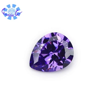 High quality gemstones, AAA,Violet blue color Pear shape Cubic Zirconia ,for jewelry making(1pcs)
High quality gemstones, AAA,Violet blue color Pear shape Cubic Zirconia ,for jewelry making(1pcs)