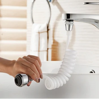 Flexible Long Hose Faucet Extended Sprayer Kitchen Sink Tap Diffuser Rotatable Filter Sprayer Faucet Nozzle Shower
Flexible Long Hose Faucet Extended Sprayer Kitchen Sink Tap Diffuser Rotatable Filter Sprayer Faucet Nozzle Shower