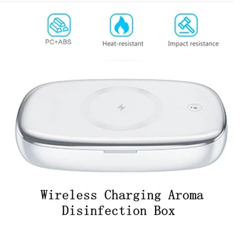 Multifunctional UV Disinfection Box Smart Phone Wireless Charger Aroma Machine Face Masks Watch Jewelry Sterilizer Tool Control
Multifunctional UV Disinfection Box Smart Phone Wireless Charger Aroma Machine Face Masks Watch Jewelry Sterilizer Tool Control