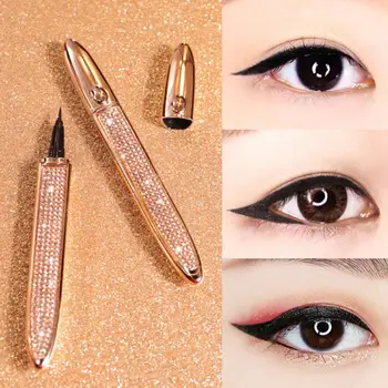 1Pc Diamond Tube Black Eyeliner Lasting Not Blooming Liquid Eyeliner Pen Sexy Cat Eye Makeup Eyeliner Pencil Maquillage TSLM2
1Pc Diamond Tube Black Eyeliner Lasting Not Blooming Liquid Eyeliner Pen Sexy Cat Eye Makeup Eyeliner Pencil Maquillage TSLM2