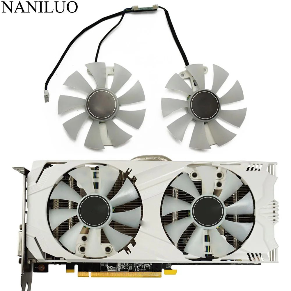 GeForce GTX 960 950 1060 охладитель GPU Вентилятор охлаждения GA91S2H для KFA2 GALAX GTX960 GTX950 GTX1060 EXOC