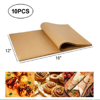 10PCS Reusable Non Stick Baking Paper High Temperature Resistant Sheet Pastry Baking Oilpaper Grill Baking Mat Baking Tools
10PCS Reusable Non Stick Baking Paper High Temperature Resistant Sheet Pastry Baking Oilpaper Grill Baking Mat Baking Tools