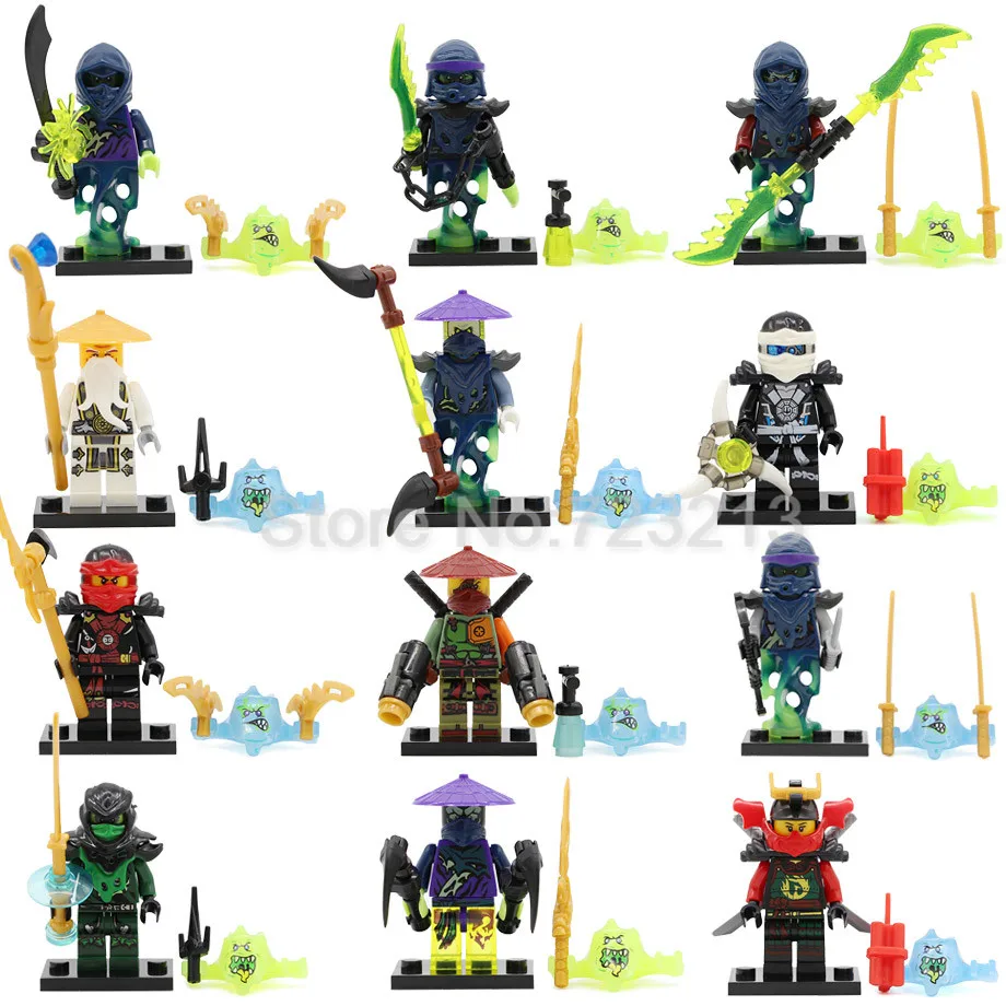 Single Sale Luminous Ninja Set KAI ZANE Ronin WU Building Blocks Sets Model Bricks Educational Toys for Children Gift
Single Sale Luminous Ninja Set KAI ZANE Ronin WU Building Blocks Sets Model Bricks Educational Toys for Children Gift