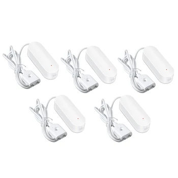 TUYA Smart Water Alarm Sensor WiFi Water Leak Detector Overflow Flood Leakage Alerts Remote Monitor Leak 5 Set
TUYA Smart Water Alarm Sensor WiFi Water Leak Detector Overflow Flood Leakage Alerts Remote Monitor Leak 5 Set