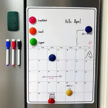 Magnetic Weekly & Monthly Planner Whiteboard Fridge Magnet Flexible Daily Message Drawing Refrigerator Bulletin White Board
Magnetic Weekly & Monthly Planner Whiteboard Fridge Magnet Flexible Daily Message Drawing Refrigerator Bulletin White Board
