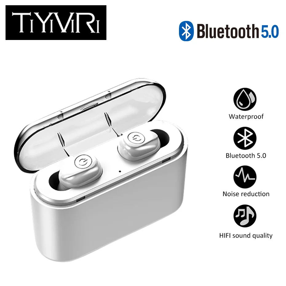 X8 tws Wireless Bluetooth Earphones 5D Binaural Stereo Portable Headsets Earbuds V5.0 with 3500mAh Charging Box
X8 tws Wireless Bluetooth Earphones 5D Binaural Stereo Portable Headsets Earbuds V5.0 with 3500mAh Charging Box