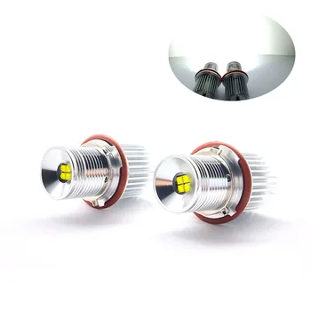 

80W Canbus Angel Eyes Marker Light Bulb Halo Ring Lamp For BMW E39 E60 E61 E63 E64 E65 E66 E83 X3 E53 X5 E87 for CREE LED Chips