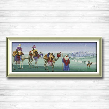 Ship of The Desert camel natural scenery painting dmc 14CT 11CT counted cross stitch Needlework Set Embroidery kits Home decor 
Ship of The Desert camel natural scenery painting dmc 14CT 11CT counted cross stitch Needlework Set Embroidery kits Home decor