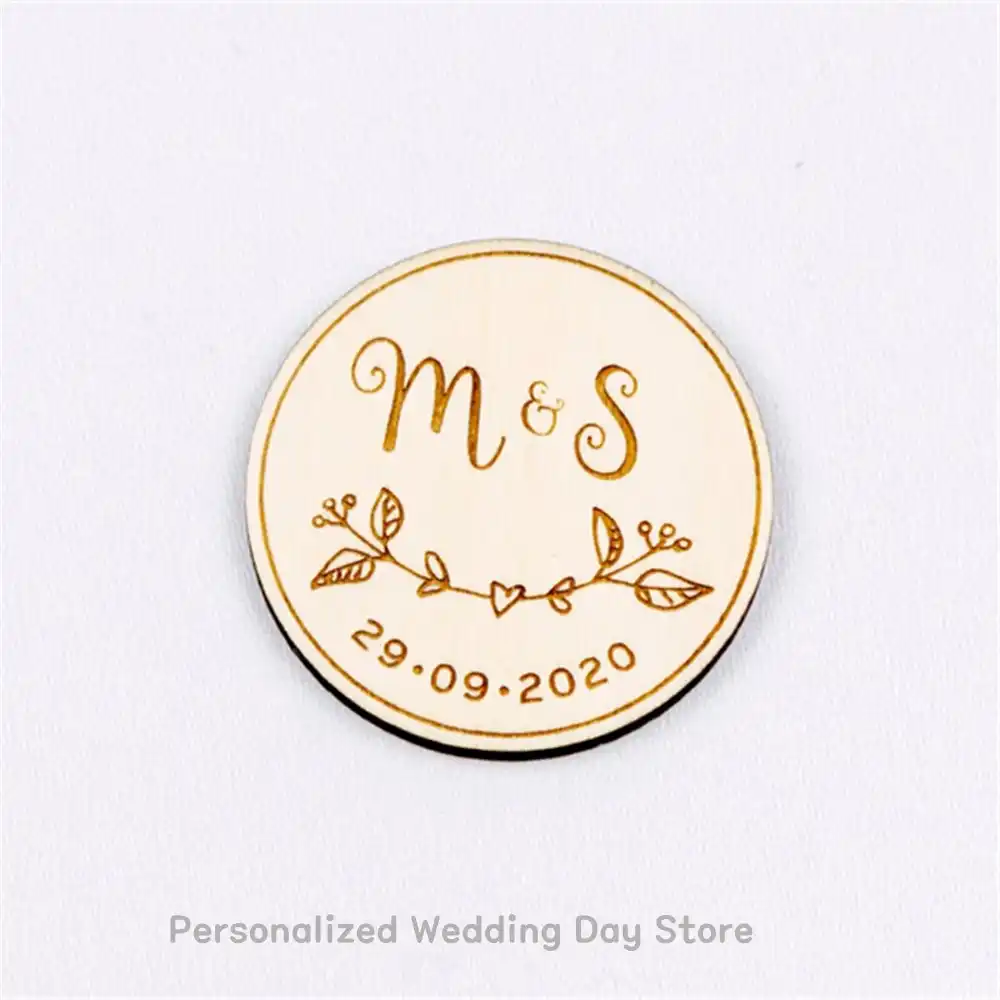 personalized geometric save the date,custom wooden floral fridge