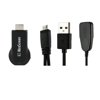 MiraScreen WiFi Display Receiver 1080P Audio DLNA Airplay Miracast Display with HD Plug for Smart Phones Notebook Tablet PC
MiraScreen WiFi Display Receiver 1080P Audio DLNA Airplay Miracast Display with HD Plug for Smart Phones Notebook Tablet PC