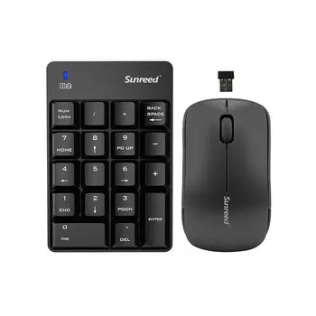 2.4GHz 18 Keys Wireless Numeric Keypad Number Keyboard Optical Mouse Combo Set 
2.4GHz 18 Keys Wireless Numeric Keypad Number Keyboard Optical Mouse Combo Set