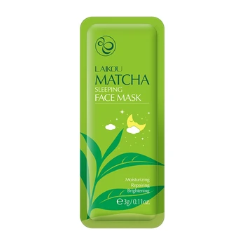 LAIKOU Sleeping Face Mask Natural Matcha Extracts Hyaluronic Acid Facial Masks Free Water Moisturizing Anti Acne Aging Face Care
LAIKOU Sleeping Face Mask Natural Matcha Extracts Hyaluronic Acid Facial Masks Free Water Moisturizing Anti Acne Aging Face Care