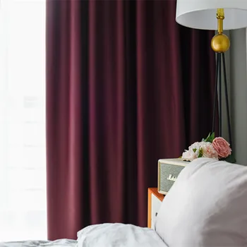 European Style Curtains for Living Dining Room Bedroom Modern Precision Solid Color Multicolor Curtains product customization
European Style Curtains for Living Dining Room Bedroom Modern Precision Solid Color Multicolor Curtains product customization