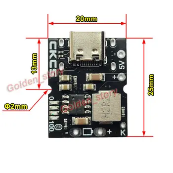 Mini 5V 2A Type-C USB Charger Module Charging Board For 4.2V 18650 Lithium Li-ion Battery DIY Power Bank
Mini 5V 2A Type-C USB Charger Module Charging Board For 4.2V 18650 Lithium Li-ion Battery DIY Power Bank