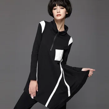 2020 New Spring Solid Color Stand Collar Long Sleeve Irregular Split Joint Loose Sweatshirt Women Fashion Tide
2020 New Spring Solid Color Stand Collar Long Sleeve Irregular Split Joint Loose Sweatshirt Women Fashion Tide