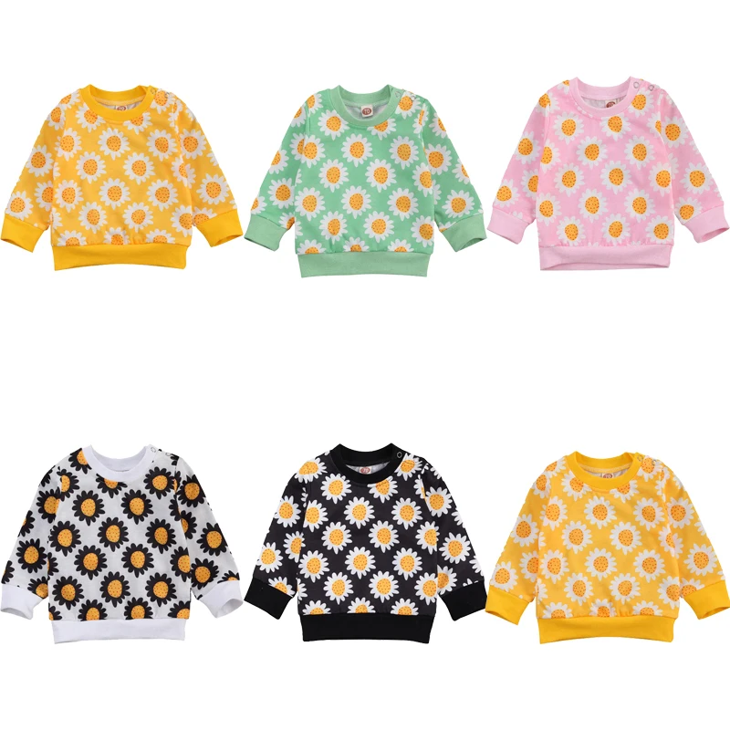 Newborn Baby Floral Print Sweatshirt Spring Autumn and Winter Baby Long Sleeve Round Neck Pullover Tops Baby Boy Girl Sweatshirt
Newborn Baby Floral Print Sweatshirt Spring Autumn and Winter Baby Long Sleeve Round Neck Pullover Tops Baby Boy Girl Sweatshirt