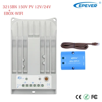 Tracer 3215BN with EBOX-WIFI MPPT 30A Solar Charge Controller 12V 24V Auto Solar Panel Battery Charge Regulator and PV Regulator
Tracer 3215BN with EBOX-WIFI MPPT 30A Solar Charge Controller 12V 24V Auto Solar Panel Battery Charge Regulator and PV Regulator