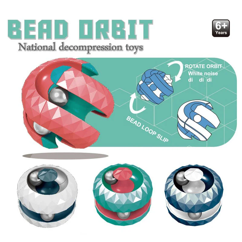 Rotating Bean Toys Decompression Small Beads Spinner Magic Cube Toys Fidget Finger Stress Relieve Puzzle Track Ball
Rotating Bean Toys Decompression Small Beads Spinner Magic Cube Toys Fidget Finger Stress Relieve Puzzle Track Ball