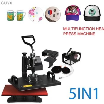 5 in 1 Advanced Combo Heat Press Machine Heat Transfer Digital Sublimation Printer 30*38CM DIY For Cap/Tshirt/Mug
5 in 1 Advanced Combo Heat Press Machine Heat Transfer Digital Sublimation Printer 30*38CM DIY For Cap/Tshirt/Mug