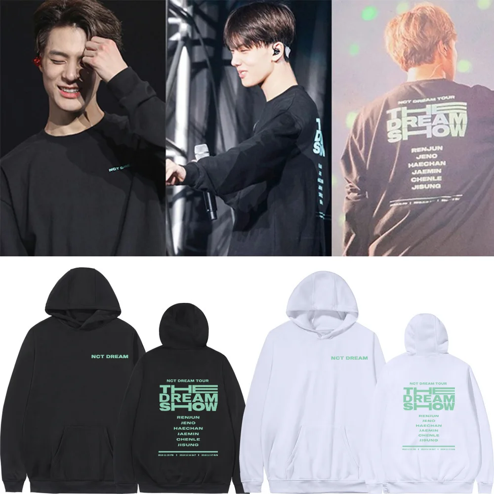 NCT DREAM Concert Korean Version Of THE DREAM SHOW Hooded Coat For Man Women Sweatshirts Oversized Print Hoodie Ladies Clothes
NCT DREAM Concert Korean Version Of THE DREAM SHOW Hooded Coat For Man Women Sweatshirts Oversized Print Hoodie Ladies Clothes