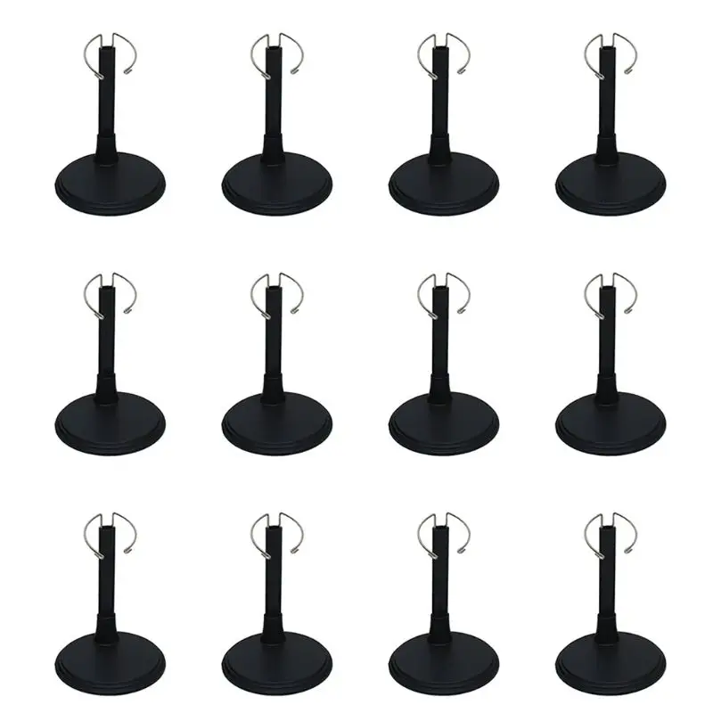 12 PC WIDE WAIST Action Figure DISPLAY STANDS 1/6 Action Figure Doll plastic metal Doll Display Stand with plastic base 
12 PC WIDE WAIST Action Figure DISPLAY STANDS 1/6 Action Figure Doll plastic metal Doll Display Stand with plastic base