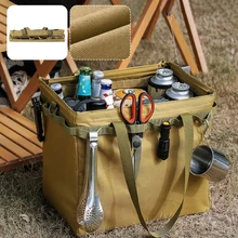 Tools Storage Bag Portable Folding Tool Organizer Box Shopping Handbag with Large Capacity Oxford Cloth Bag for Camping Picnic
Tools Storage Bag Portable Folding Tool Organizer Box Shopping Handbag with Large Capacity Oxford Cloth Bag for Camping Picnic