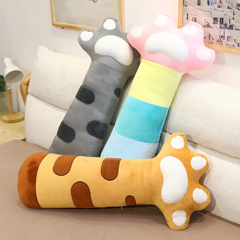 Cute cat claws, legs, sleeping, long pillow, girls dormitory, I am a plush toy with a side pillow
Cute cat claws, legs, sleeping, long pillow, girls dormitory, I am a plush toy with a side pillow