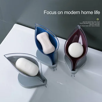 Leaf Shaped Soap Holder Drainage Soap Storage Tray Soap Container Bathroom Decor Soap Holder Anti-Slip Steady For Bathroom Home
Leaf Shaped Soap Holder Drainage Soap Storage Tray Soap Container Bathroom Decor Soap Holder Anti-Slip Steady For Bathroom Home