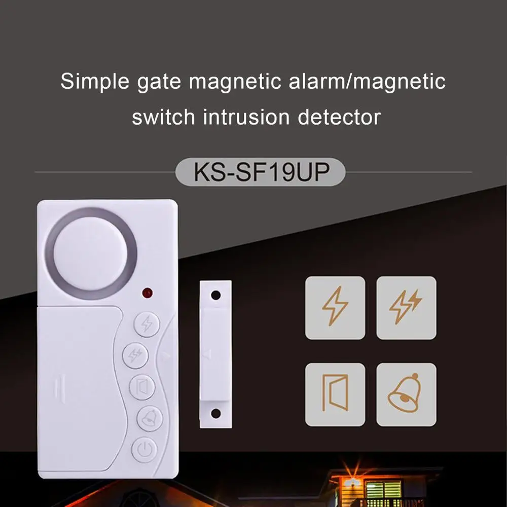 4 in 1 Wireless Home Window Door Burglar Security Sensor Alarm System for Home Security System Door Magnetic Burglar Alarm
4 in 1 Wireless Home Window Door Burglar Security Sensor Alarm System for Home Security System Door Magnetic Burglar Alarm