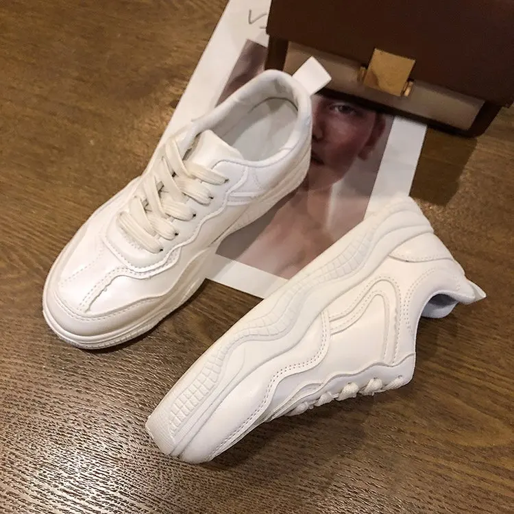 INS White Shoes Women's 2019 New Style Versatile Dad Flat Top Shoes Korean-style Sports Footwear Students Spring Shoes
INS White Shoes Women's 2019 New Style Versatile Dad Flat Top Shoes Korean-style Sports Footwear Students Spring Shoes
