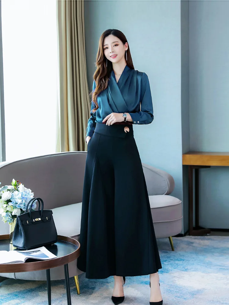 Set/Suit Skirt Wine Blue Cool Loose Pants Solid Color Simple Elegant Elegant Light Mature
Set/Suit Skirt Wine Blue Cool Loose Pants Solid Color Simple Elegant Elegant Light Mature