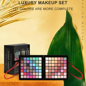 177 Colors Shimmer Concealer Lipstick Eyeshadow Palette Blush Professional Beginner Cosmetic Makeup Set Pigmented Long Lasting
177 Colors Shimmer Concealer Lipstick Eyeshadow Palette Blush Professional Beginner Cosmetic Makeup Set Pigmented Long Lasting