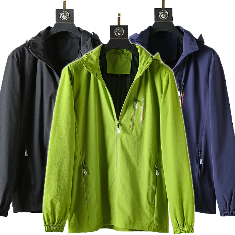 Outdoor Sports Hiking Fishing Camping Stretch Jacket Autumn Waterproof Casual Long Sleeve Hooded Coat Thin Loose Zipper Tops
Outdoor Sports Hiking Fishing Camping Stretch Jacket Autumn Waterproof Casual Long Sleeve Hooded Coat Thin Loose Zipper Tops