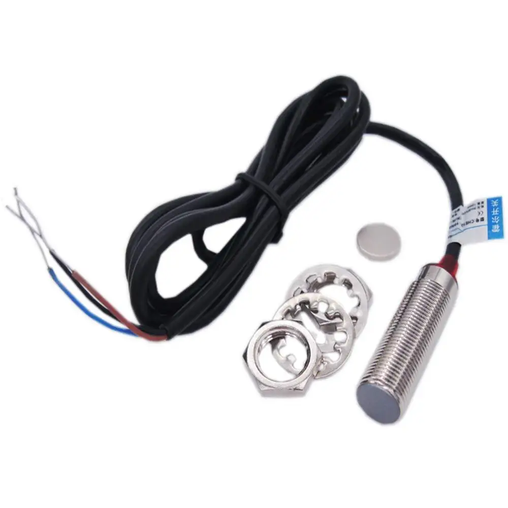 10mm Hall Effect Proximity Sensor Inductive Switch NPN NO(Normally Open) with Magnet DC5-30V NJK-5002C
10mm Hall Effect Proximity Sensor Inductive Switch NPN NO(Normally Open) with Magnet DC5-30V NJK-5002C