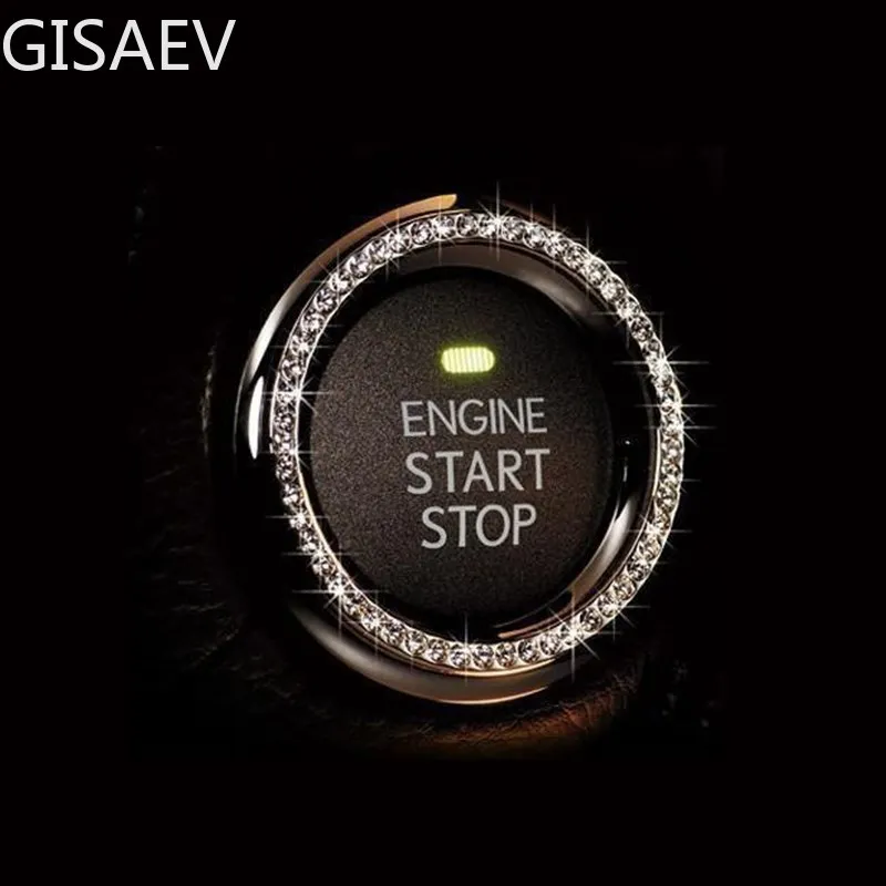 Car Accessories Interior One-click Start Button Crystal Diamond Rhinestone Decoration Circle Automatic Start and Stop Car Decor
Car Accessories Interior One-click Start Button Crystal Diamond Rhinestone Decoration Circle Automatic Start and Stop Car Decor
