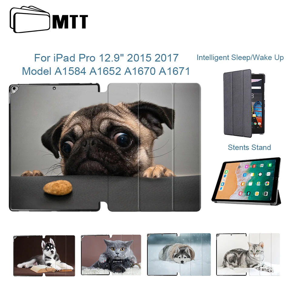 MTT PU Leather Case For iPad Pro 12.9 inch 2015 2017 Magnet Flip Smart Tablet Cover for iPad Pro 12.9" A1584 A1652 A1670 A1671
MTT PU Leather Case For iPad Pro 12.9 inch 2015 2017 Magnet Flip Smart Tablet Cover for iPad Pro 12.9" A1584 A1652 A1670 A1671