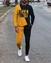 Men's Fitness Suit Sports Suit Gentleman Suit T-shirt Suit Long Sleeve 3D Printing Jacket + Pants Gym Leisure Sports Suit
Men's Fitness Suit Sports Suit Gentleman Suit T-shirt Suit Long Sleeve 3D Printing Jacket + Pants Gym Leisure Sports Suit