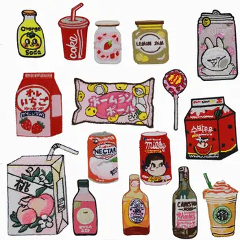 Watermelon Milk Drink Patch Japan Chihuahua Dog Anime Embroidered Iron on Patches Stickers on Clothes Cat Rainbow Patch Stripe
Watermelon Milk Drink Patch Japan Chihuahua Dog Anime Embroidered Iron on Patches Stickers on Clothes Cat Rainbow Patch Stripe