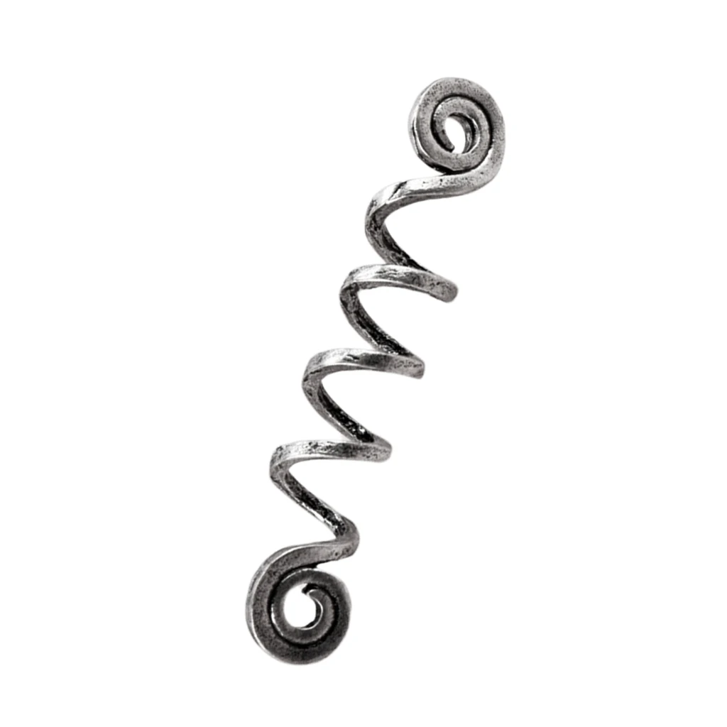 Viking Norse Hair Dreadlocks Coil Hair Wraps Braiding Dread Locks Metal Hair Cuffs Viking Norse Hair Dreadlocks Coil Hair Wraps Braiding Dread Locks Metal Hair Cuffs