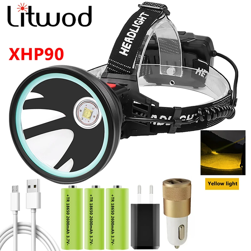 The Most Brightest Xhp90.2 Led Headlamp Fishing Head Lamp Flashlight Torch 32w Bulbs 3* 18650 Battery Power Bank Light Litwod
The Most Brightest Xhp90.2 Led Headlamp Fishing Head Lamp Flashlight Torch 32w Bulbs 3* 18650 Battery Power Bank Light Litwod