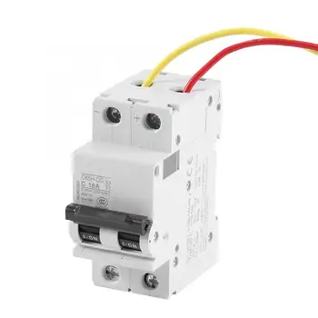 2-Pole Circuit Breaker 16A/32A/63A 250V DC Miniature Circuit Breaker for Solar Panels Grid System
2-Pole Circuit Breaker 16A/32A/63A 250V DC Miniature Circuit Breaker for Solar Panels Grid System