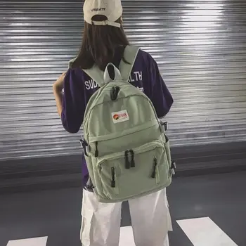 2019 New female Korean version of the simple college student bag male campus casual couple tooling backpack
2019 New female Korean version of the simple college student bag male campus casual couple tooling backpack