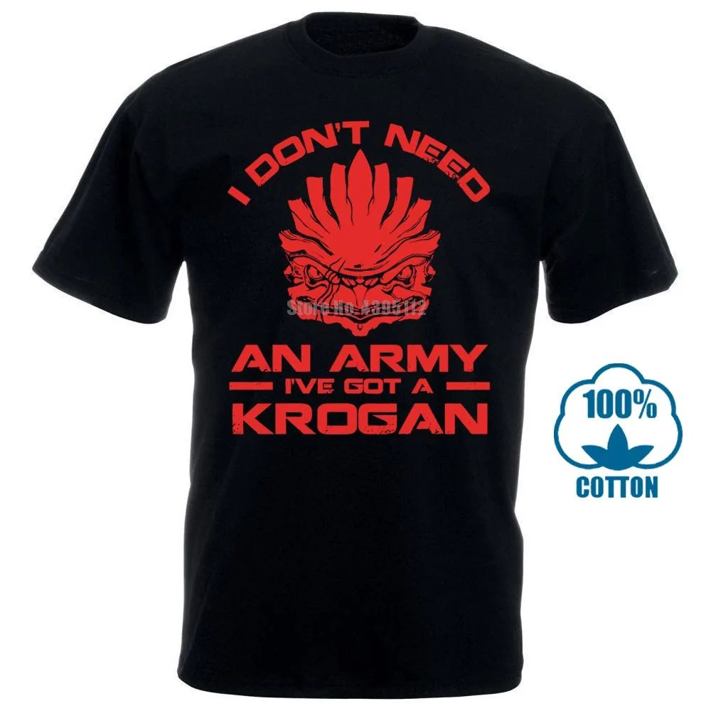 T Shirts Men Casual Mass Effect Andromeda Parody "I Don'T Need An Army I'Ve Got A Krogan" Men'S T Shirt
T Shirts Men Casual Mass Effect Andromeda Parody "I Don'T Need An Army I'Ve Got A Krogan" Men'S T Shirt
