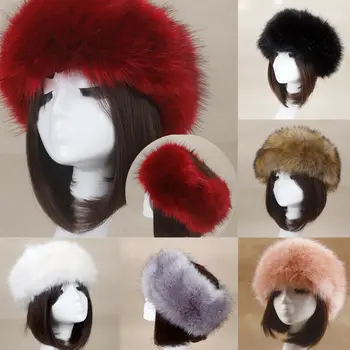 Winter Thick Furry Hairband Fluffy Russian Faux Fur Women Girl Fur Headband Hat Winter Outdoor Earwarmer Ski Hats Hot
Winter Thick Furry Hairband Fluffy Russian Faux Fur Women Girl Fur Headband Hat Winter Outdoor Earwarmer Ski Hats Hot