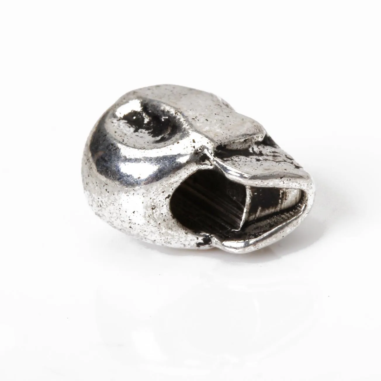 20pcs Tibetan silver color Skull Charm Spacer Beads For Bracelet Jewelry Making