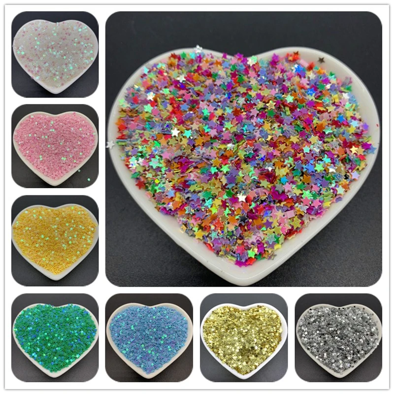 500-10000Pcs/Lot 10g 3-12mm Sequins PVC Flat Five-pointed Star Loose Sequin Paillettes Sewing Craft DIY Scrapbooking Sequin Trim
500-10000Pcs/Lot 10g 3-12mm Sequins PVC Flat Five-pointed Star Loose Sequin Paillettes Sewing Craft DIY Scrapbooking Sequin Trim