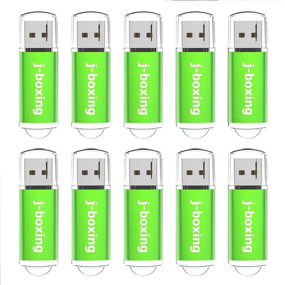 J-boxing 10PCS 256MB USB Flash Drive Pack 64MB 128MB 512MB Small Cacapity USB Storage Thumb Drive Jump Drive Pen Drive Green
J-boxing 10PCS 256MB USB Flash Drive Pack 64MB 128MB 512MB Small Cacapity USB Storage Thumb Drive Jump Drive Pen Drive Green
