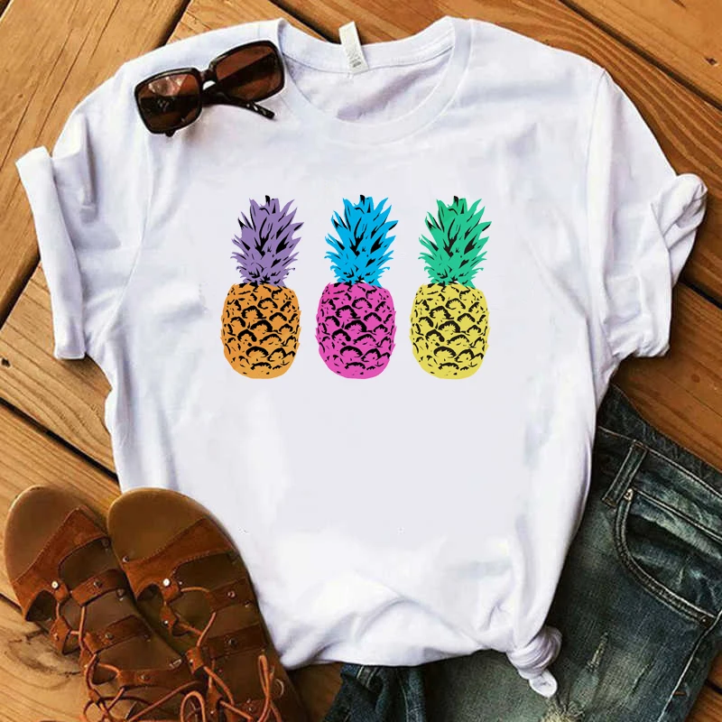 New Harajuku Women Tshirt Cartoon Pineapple Printed Ladies T Shirt Hip Hop Women Shirts Summer Top Streetwear Female Clothes
New Harajuku Women Tshirt Cartoon Pineapple Printed Ladies T Shirt Hip Hop Women Shirts Summer Top Streetwear Female Clothes